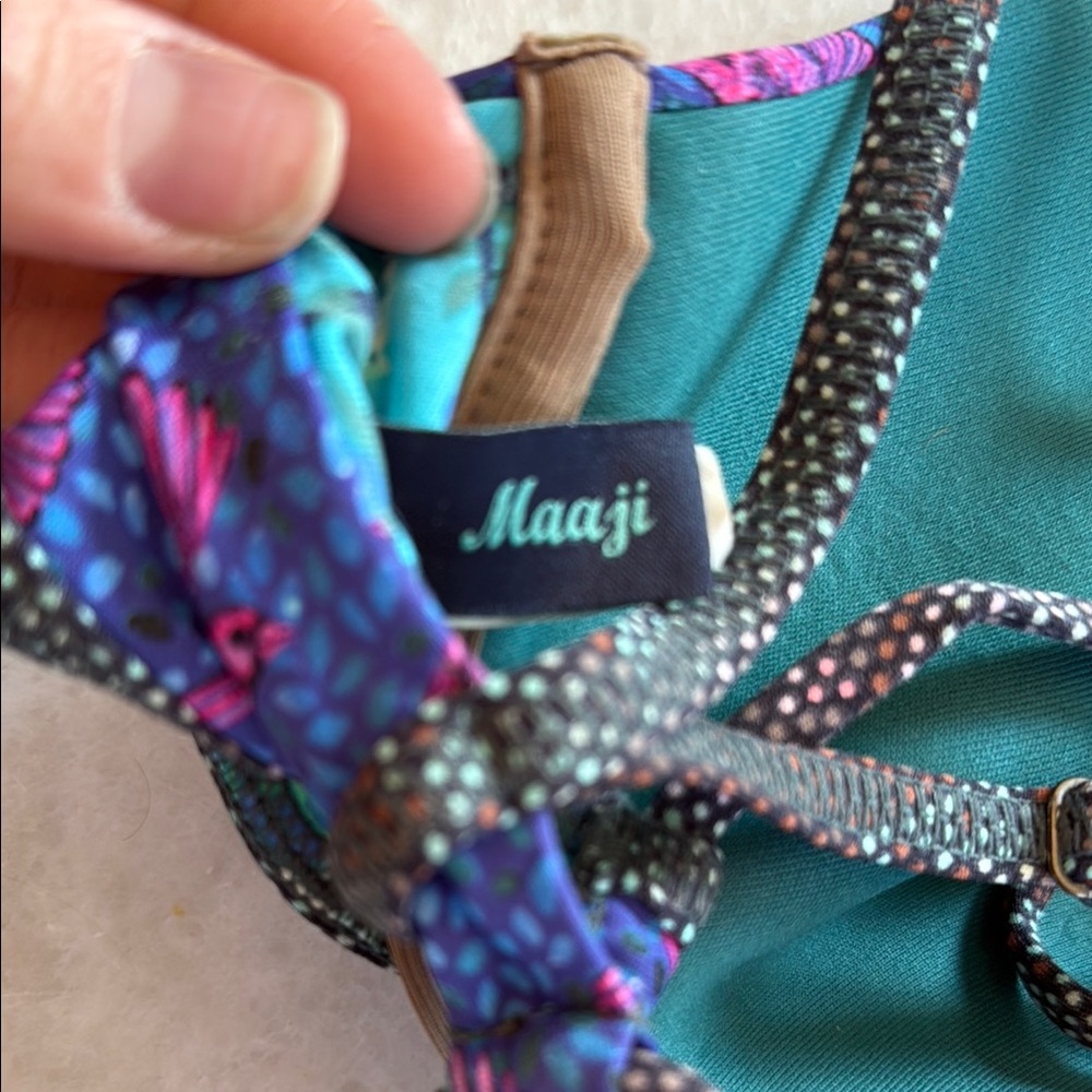 Colorful Patterned Bikini Set - Picture 4 of 7